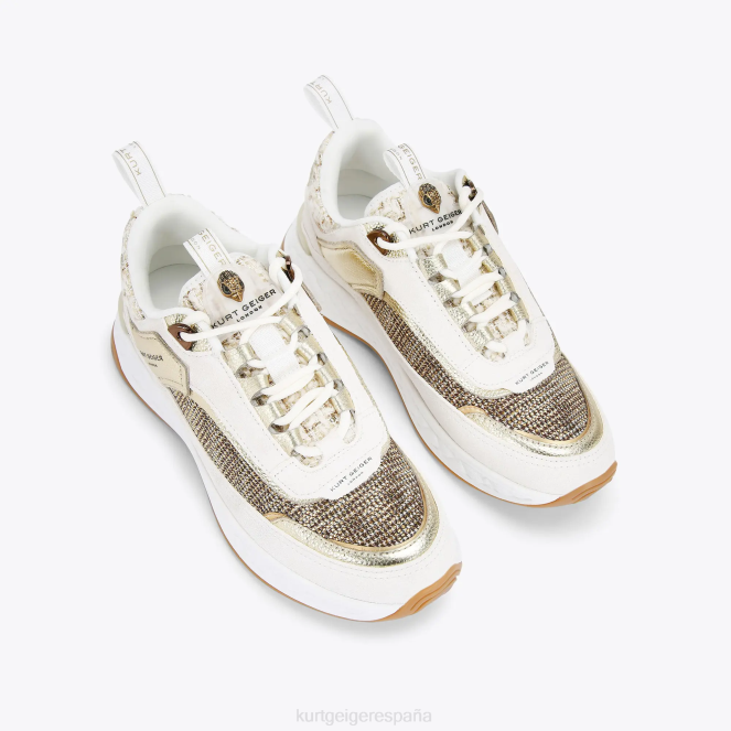 Kurt Geiger mujer zapatillas kensington londres 2LPR294 | calzados beige